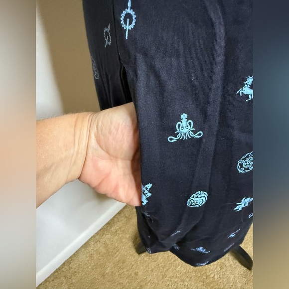 Game of Thrones dress, nightgown short sleeve 100% cotton, pockets lightweight - Picture 3 of 7